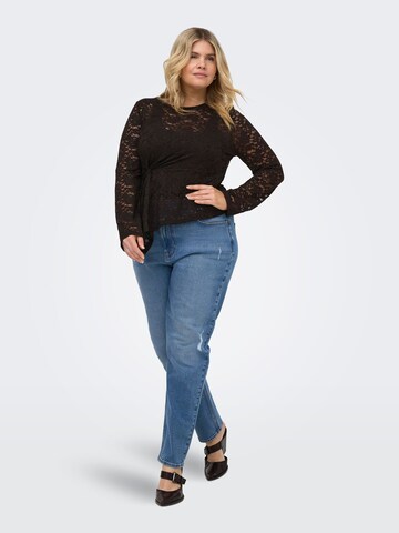 ONLY Carmakoma Bluse i sort