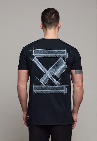 Distorted People Póló - fekete