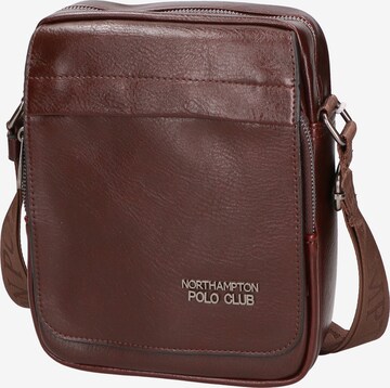 Northampton Polo Club Crossbody Bag in Brown: front
