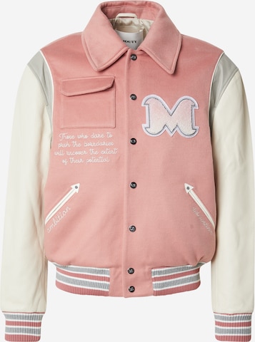 MOUTY Välikausitakki värissä vaaleanpunainen: etupuoli