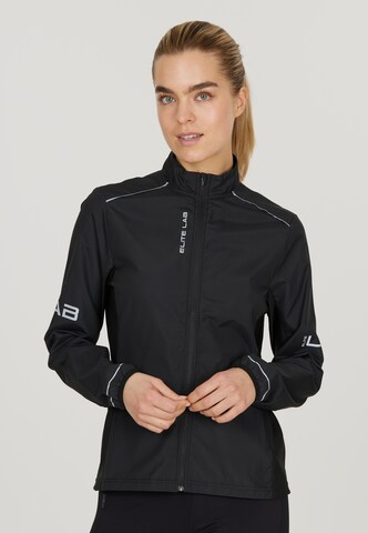 ELITE LAB Athletic Jacket in Black: front