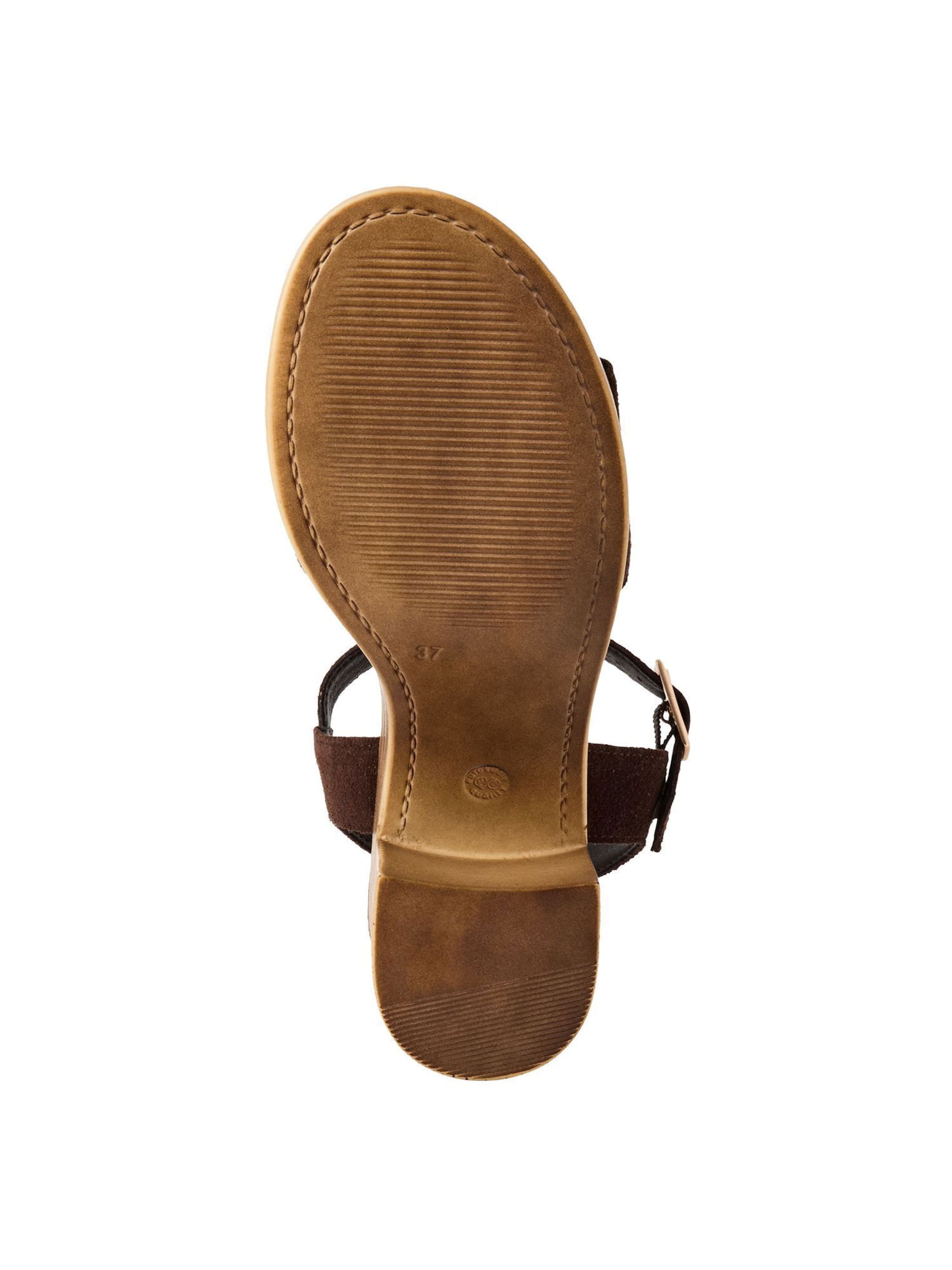 Sandale de la Tamaris pe maro