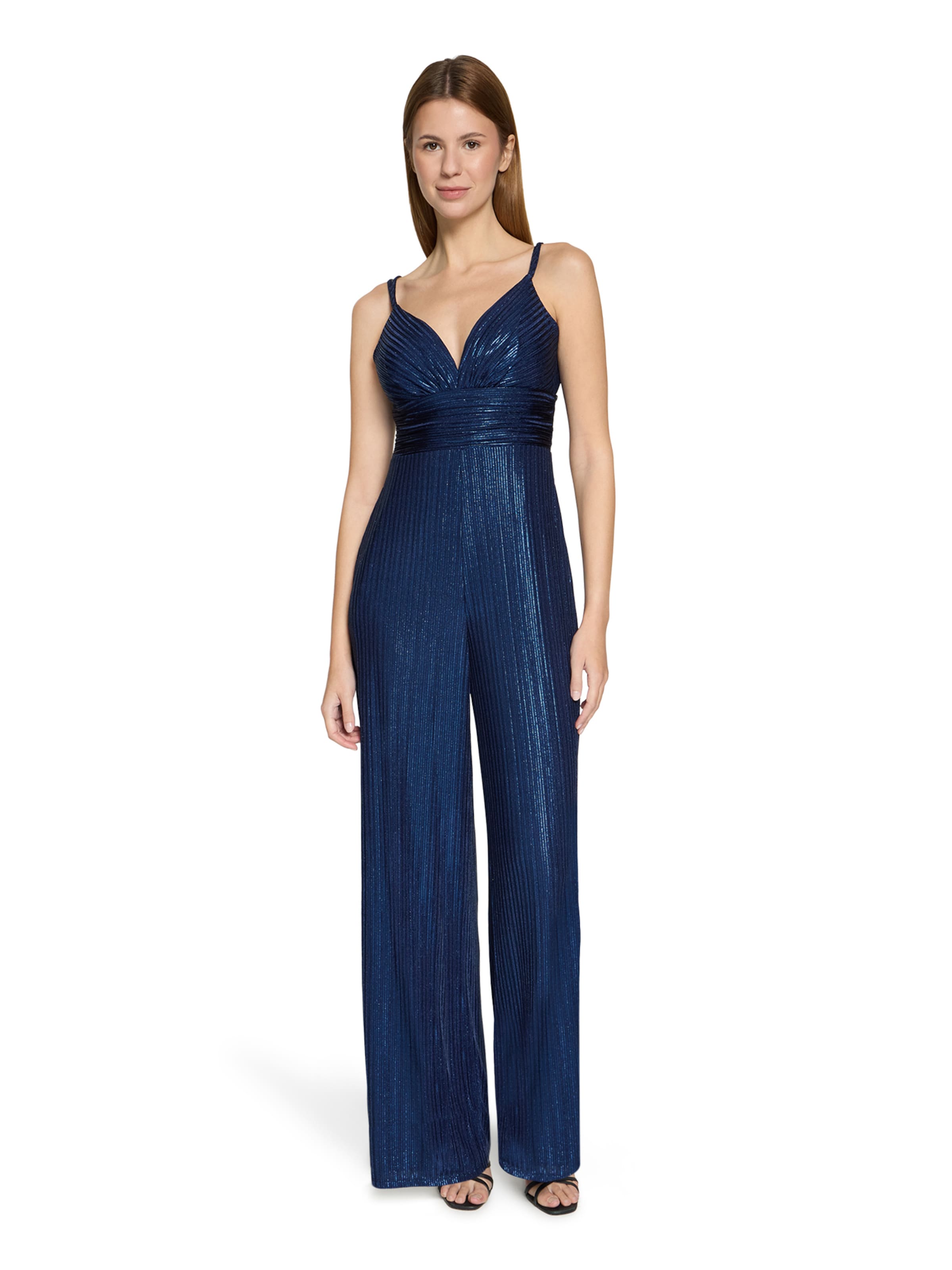 Tuta jumpsuit di Vera Mont in blu: frontale