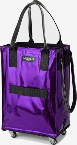 HULKEN Shopper 'Hulken Rolling Tote' in Lila: Vorderseite
