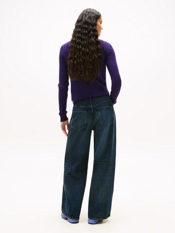 Pullover 'ESSENTIAL' di Tommy Jeans in lilla