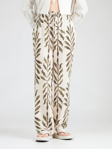 Wide leg Pantaloni 'Ca44talina' di ZABAIONE in beige: frontale