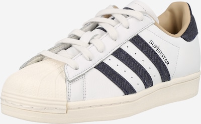 ADIDAS ORIGINALS Baskets basses 'Superstar' en noir / blanc, Vue avec produit