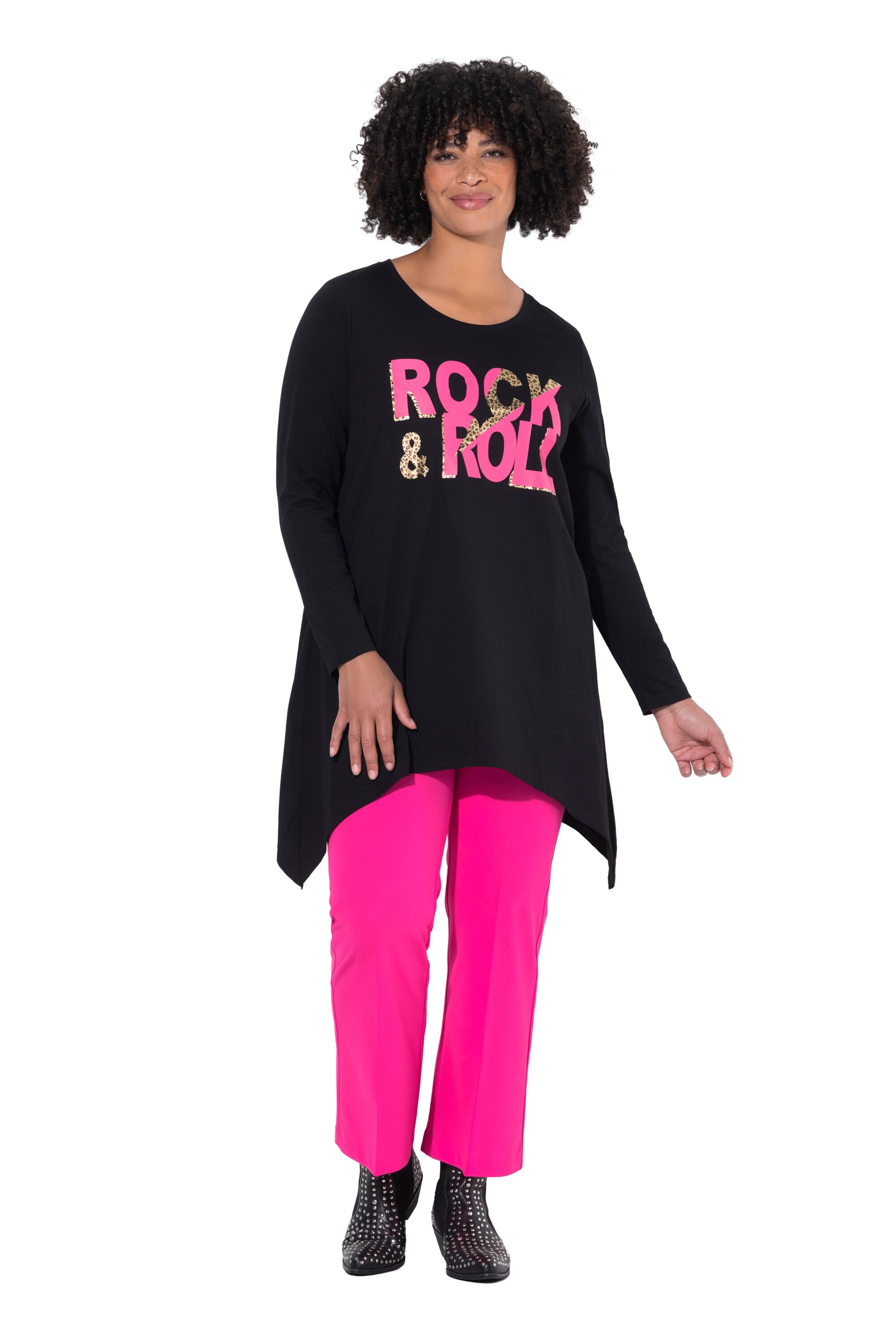 Angel of Style Shirt in Black: front