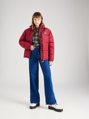 Tommy Jeans Winterjas 'Alaska' in Rood