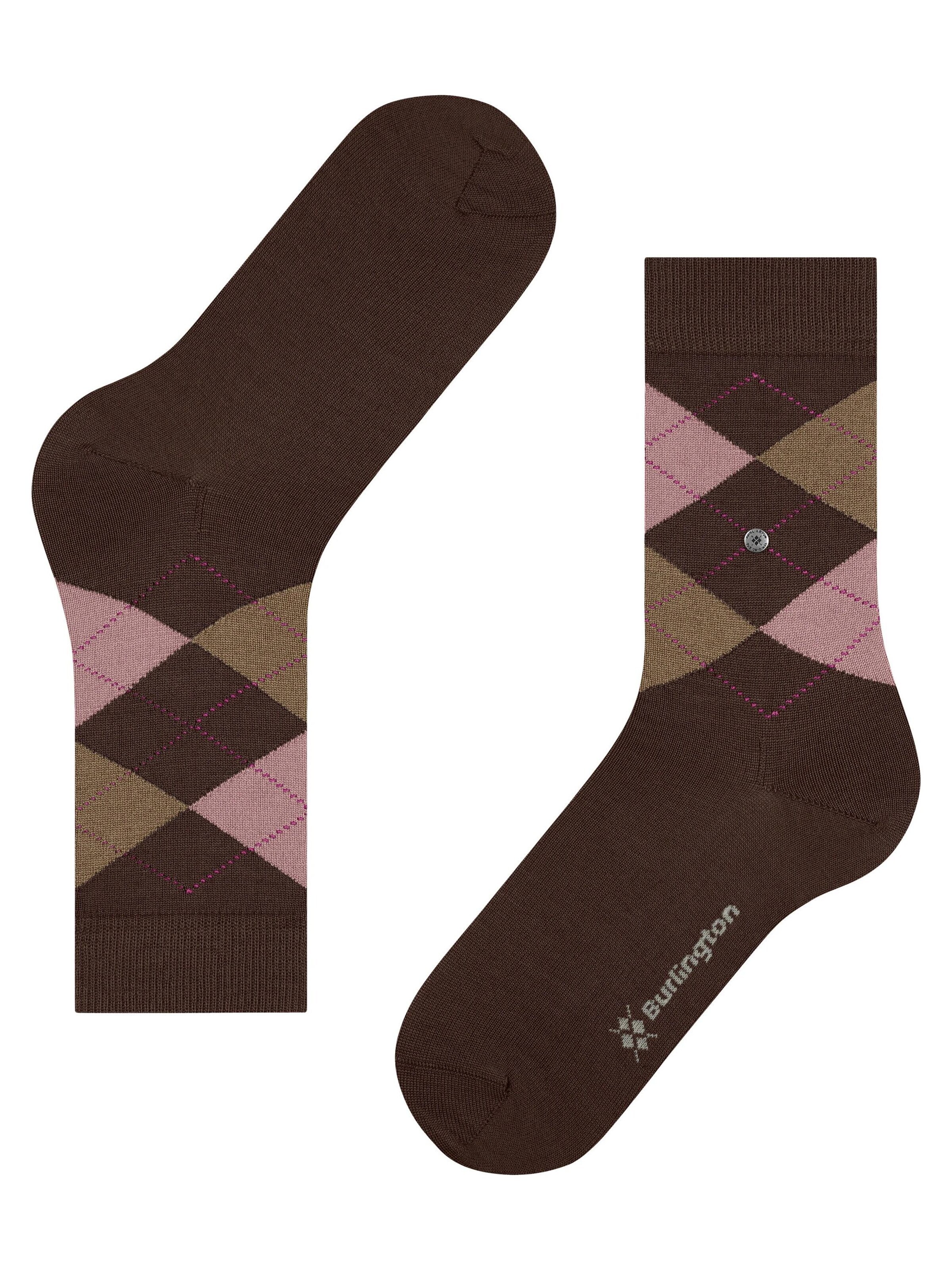 BURLINGTON Socks 'Marylebone' in Brown