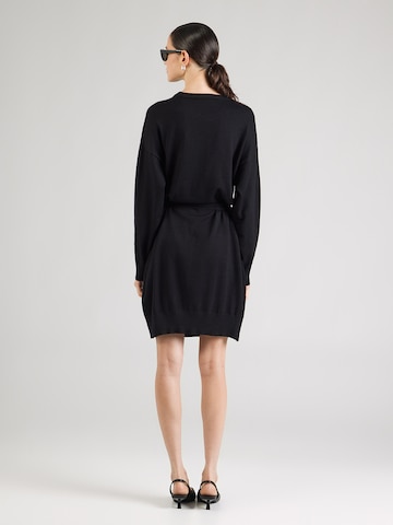 ICHI Knit dress 'IHLULS' in Black