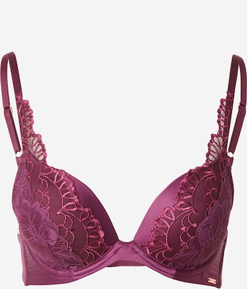 Hunkemöller Push-up Melltartó - lila: elől