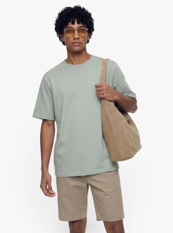 SELECTED Shirt 'SLHATLAS' in Groen: voorkant