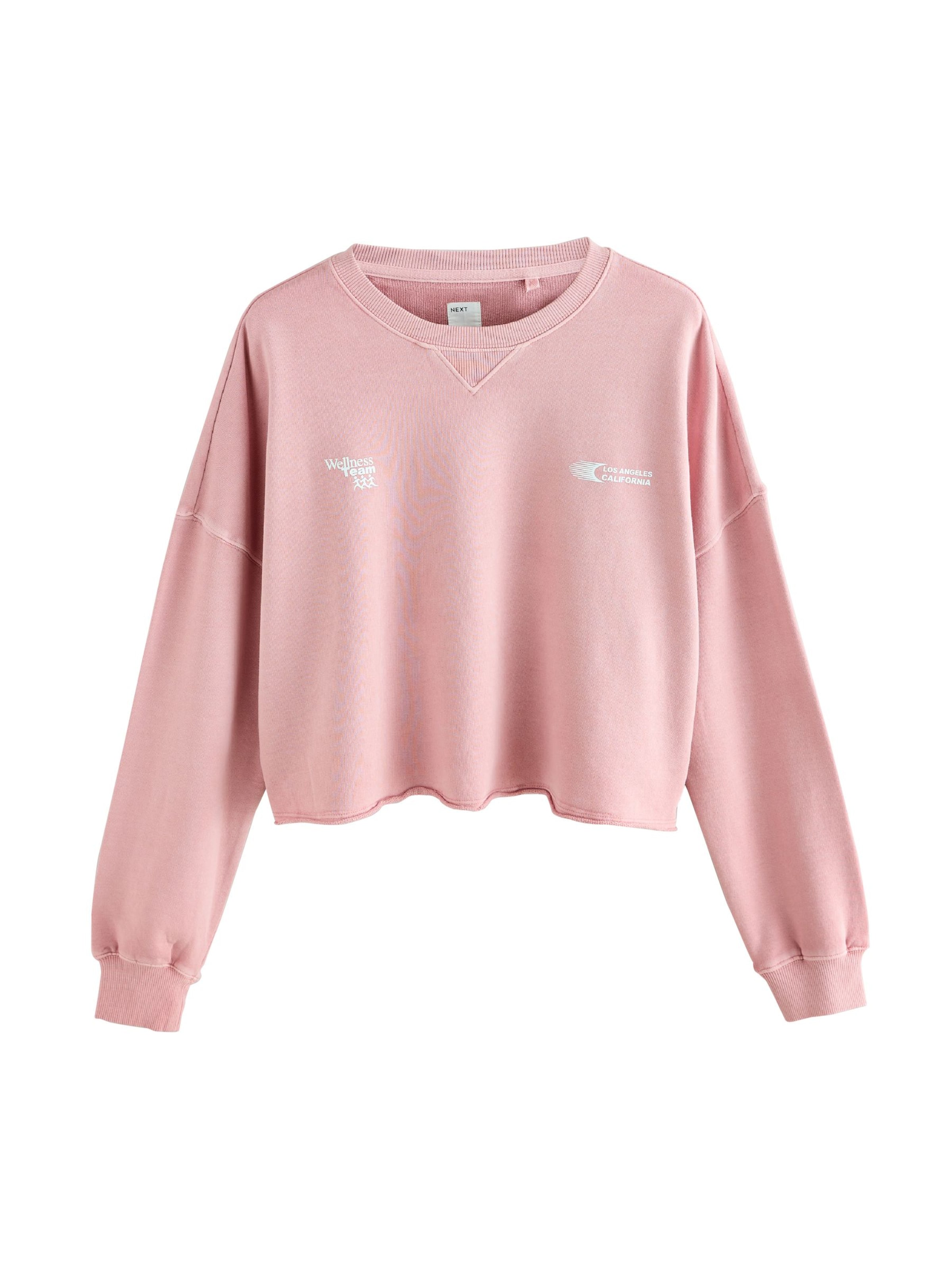 Next Bluzka sportowa w kolorze różowy: przód