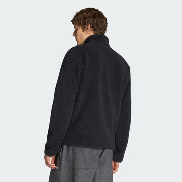 Veste en polaire 'Trefoil Essentials' ADIDAS ORIGINALS en noir