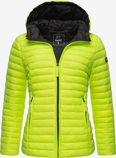 MARIKOO Between-season jacket 'Asraa' in Neon green / Black, Item view