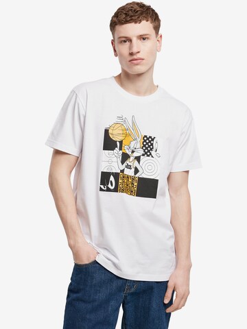 MT Men T-Shirt 'Space Jam' in Weiß: predná strana