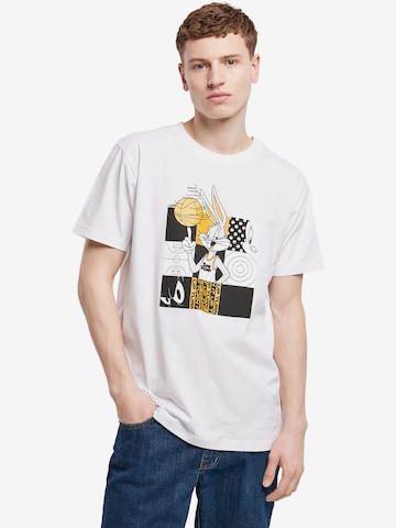 MT Men T-Shirt 'Space Jam' in Weiß: predná strana