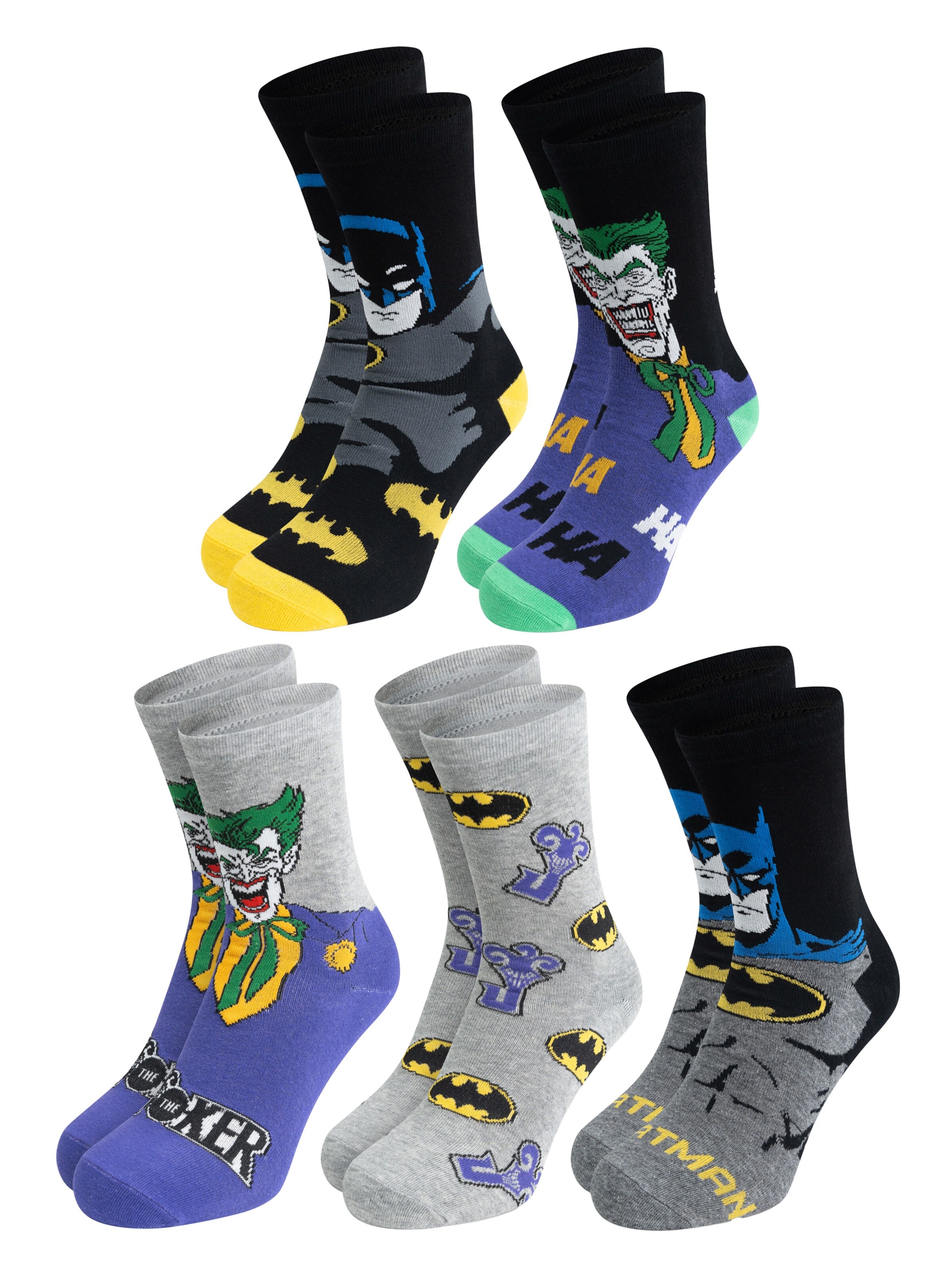 Batman Socks in Mixed colors: front