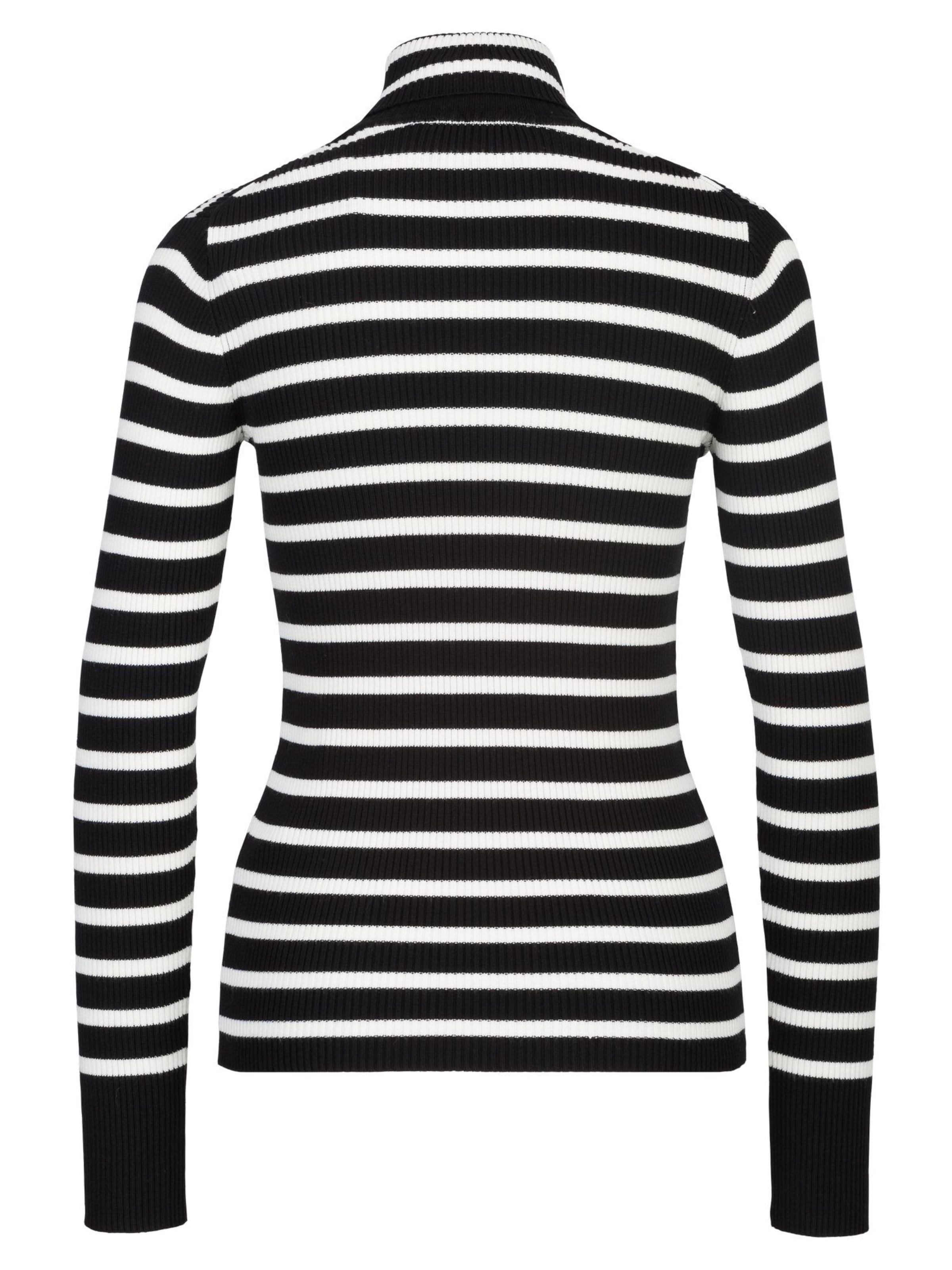 19V69 ITALIA Тениска 'Carla' в черно