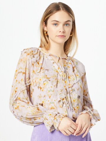 AllSaints Blouse 'AVA MOMO' in Yellow: front