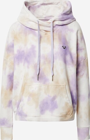 Sweat-shirt True Religion en violet : devant