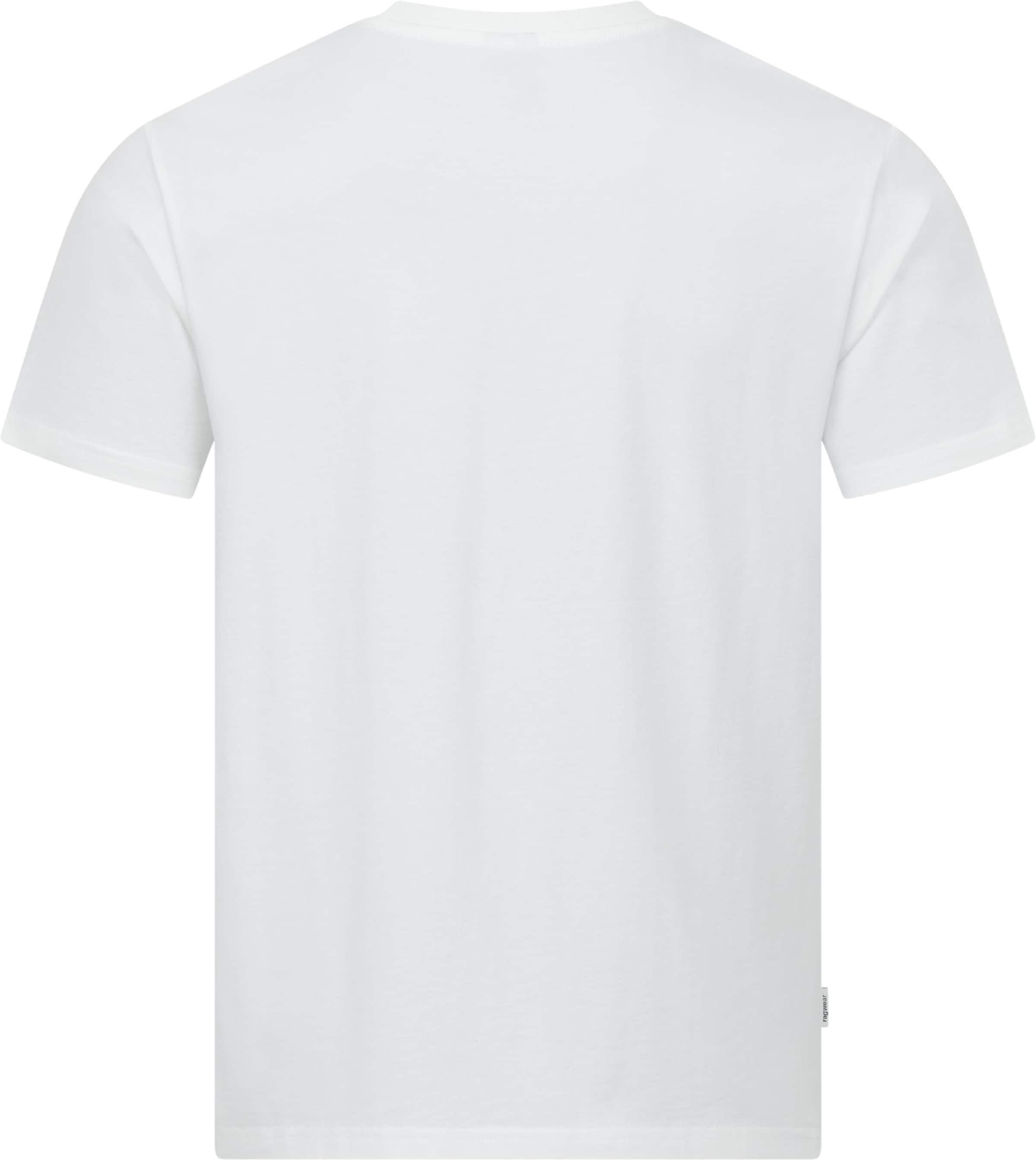 Ragwear T-Shirt in Weiß