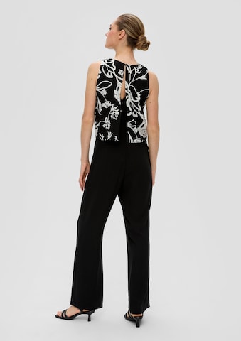 s.Oliver BLACK LABEL Jumpsuit in Zwart