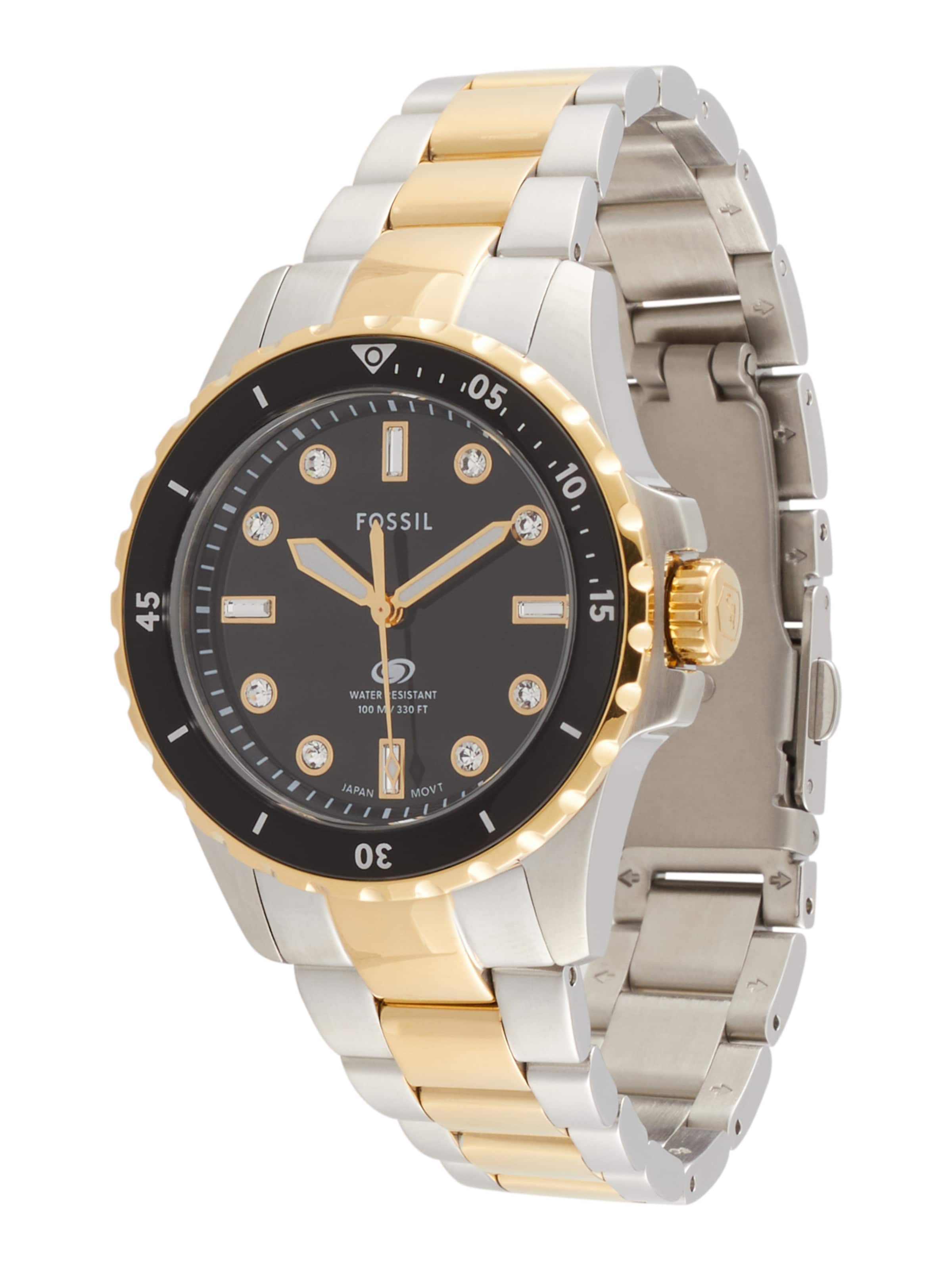 FOSSIL Uhr in Silber: Vorderseite