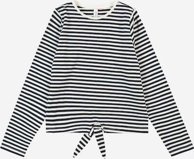 Vero Moda Girl Shirt 'Sille Alma' in dunkelblau / weiß, Produktansicht