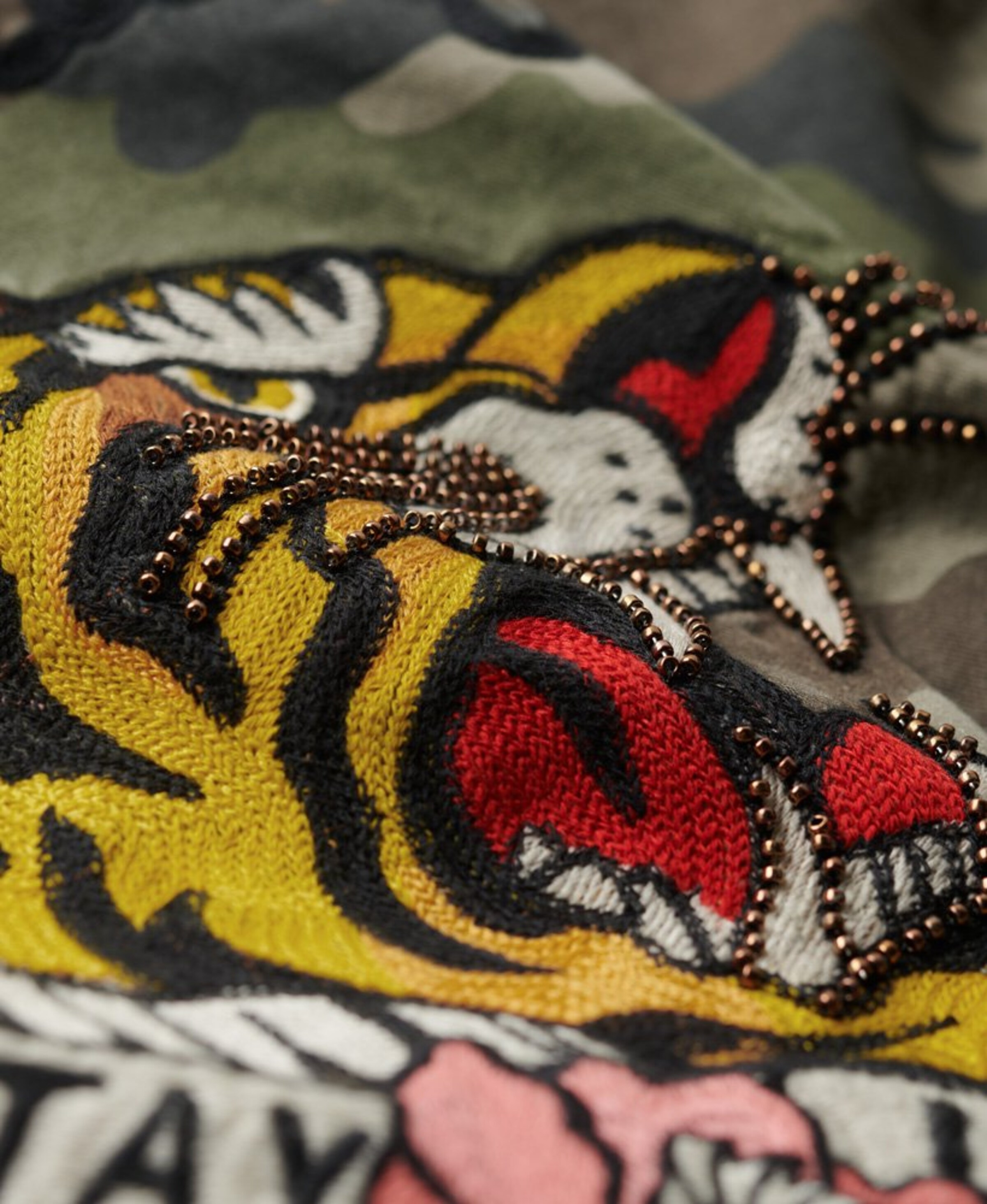 Veste mi-saison 'Military M65' Superdry en vert