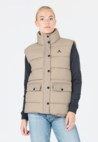 Whistler Sports vest 'Amaretto' in Beige: front