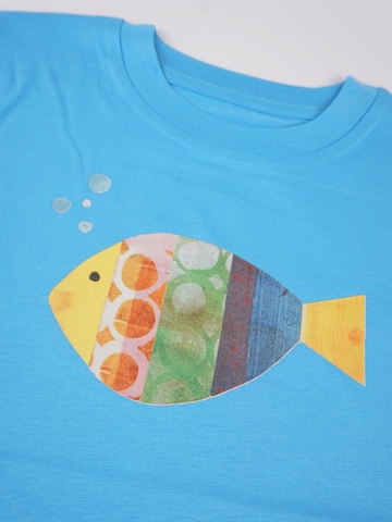 MelaDi Shirt 'Fisch' in Blue