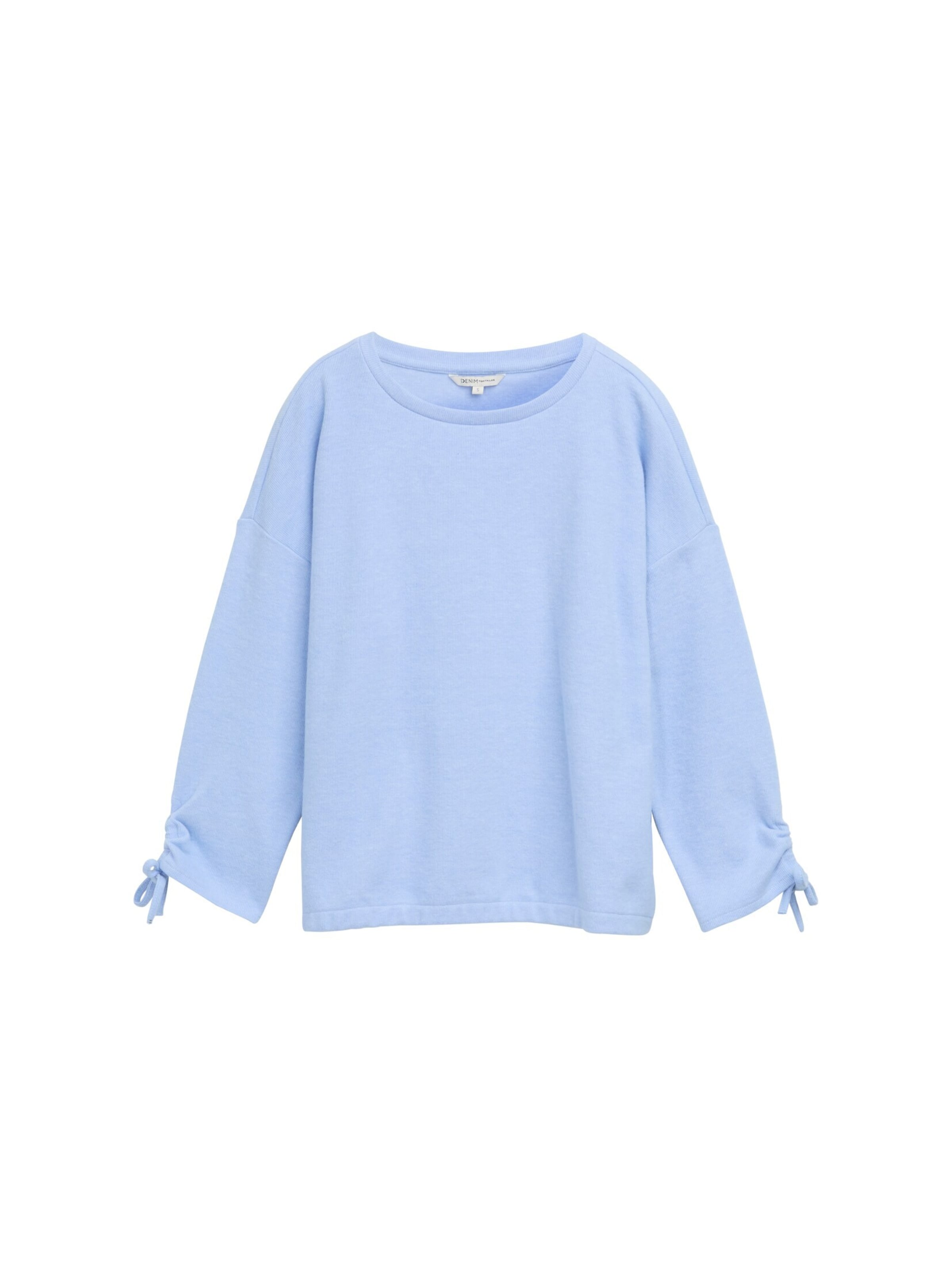 TOM TAILOR DENIM Sweatshirt in Blau: Vorderseite