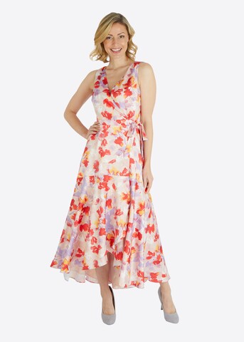 KLEO Cocktailkleid in Mischfarben: Vorderseite