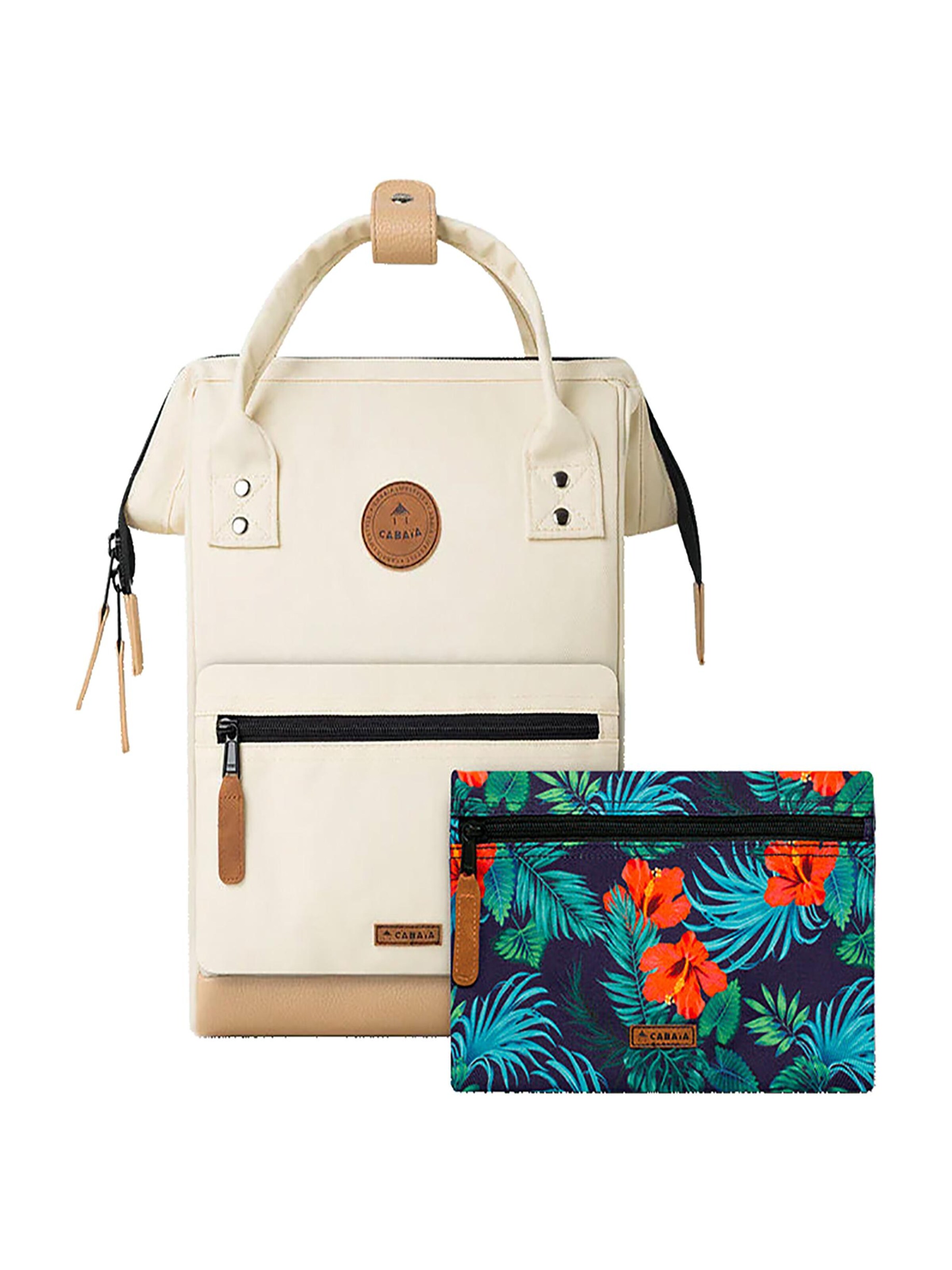 Cabaia Rucksack 'Cape Town S' in Beige