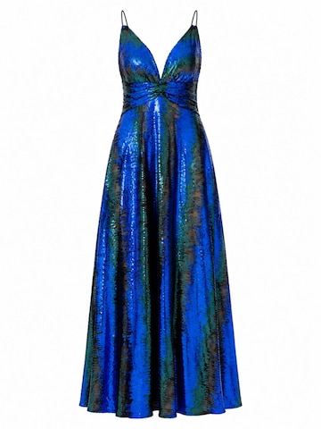 GRAZIA STORE Abendkleid 'Zelma' in Blau: Vorderseite