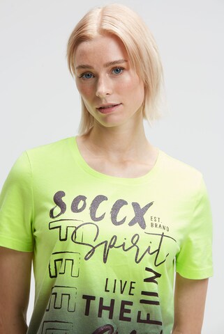 Soccx T-Shirt in Gelb