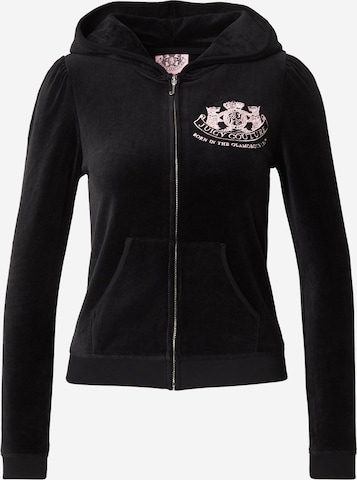 Juicy CoutureGornji dio trenirke 'HERITAGE ROBYN' - crna boja: prednji dio