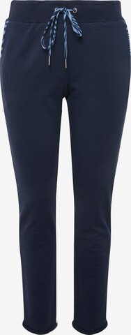 Ulla Popken Broek in Blauw: voorkant