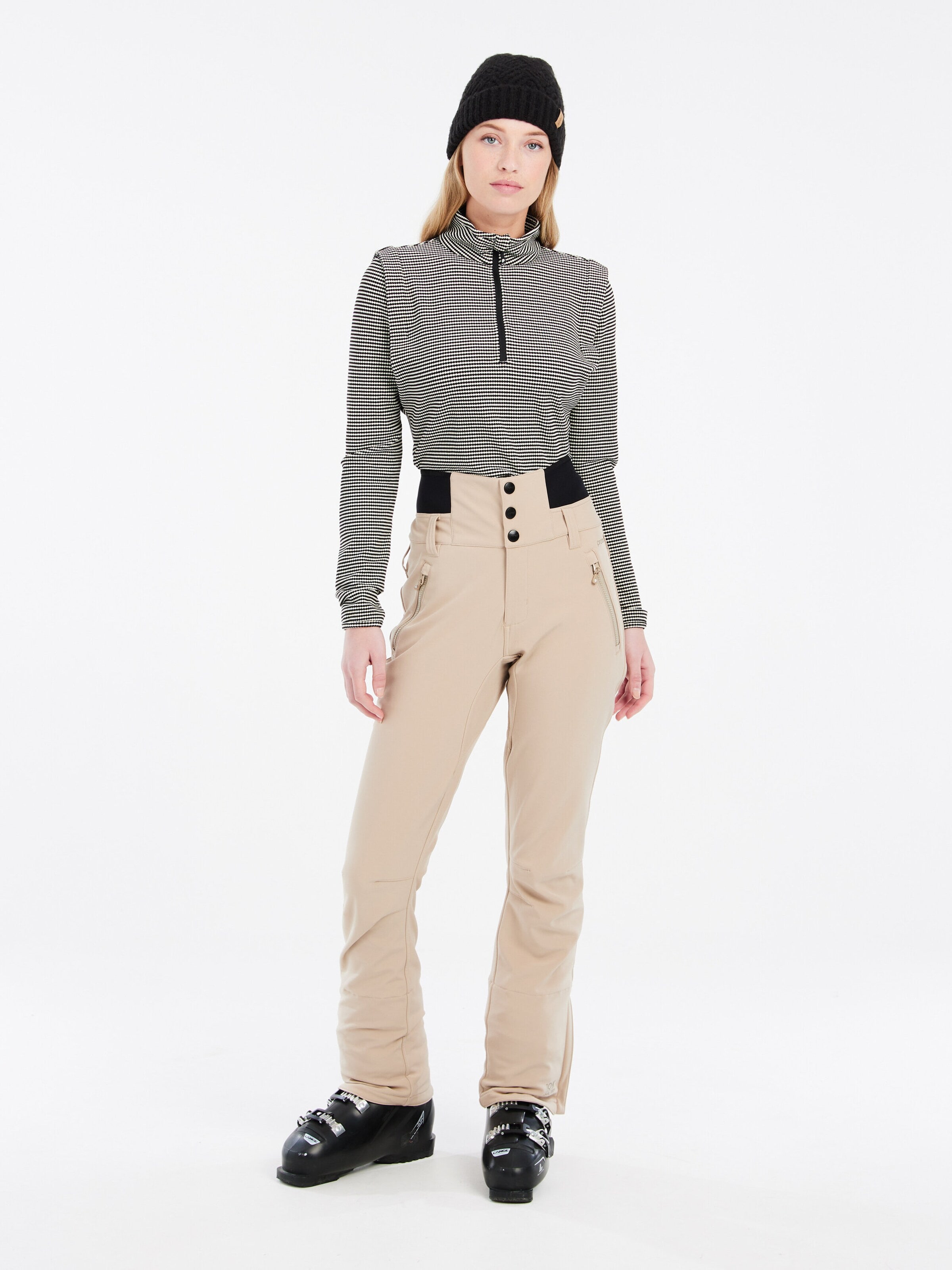 PROTEST Slimfit Sporthose 'PRTLULLABYOS'‌‌‌‌‌‌‌‌‌ in Braun