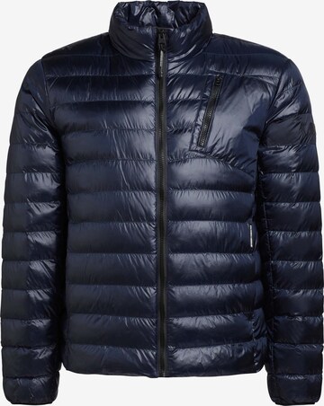 khujo Between-Season Jacket 'Percy' in Blue: front