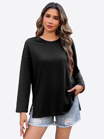 Tricou de la Imily Bela pe negru: față