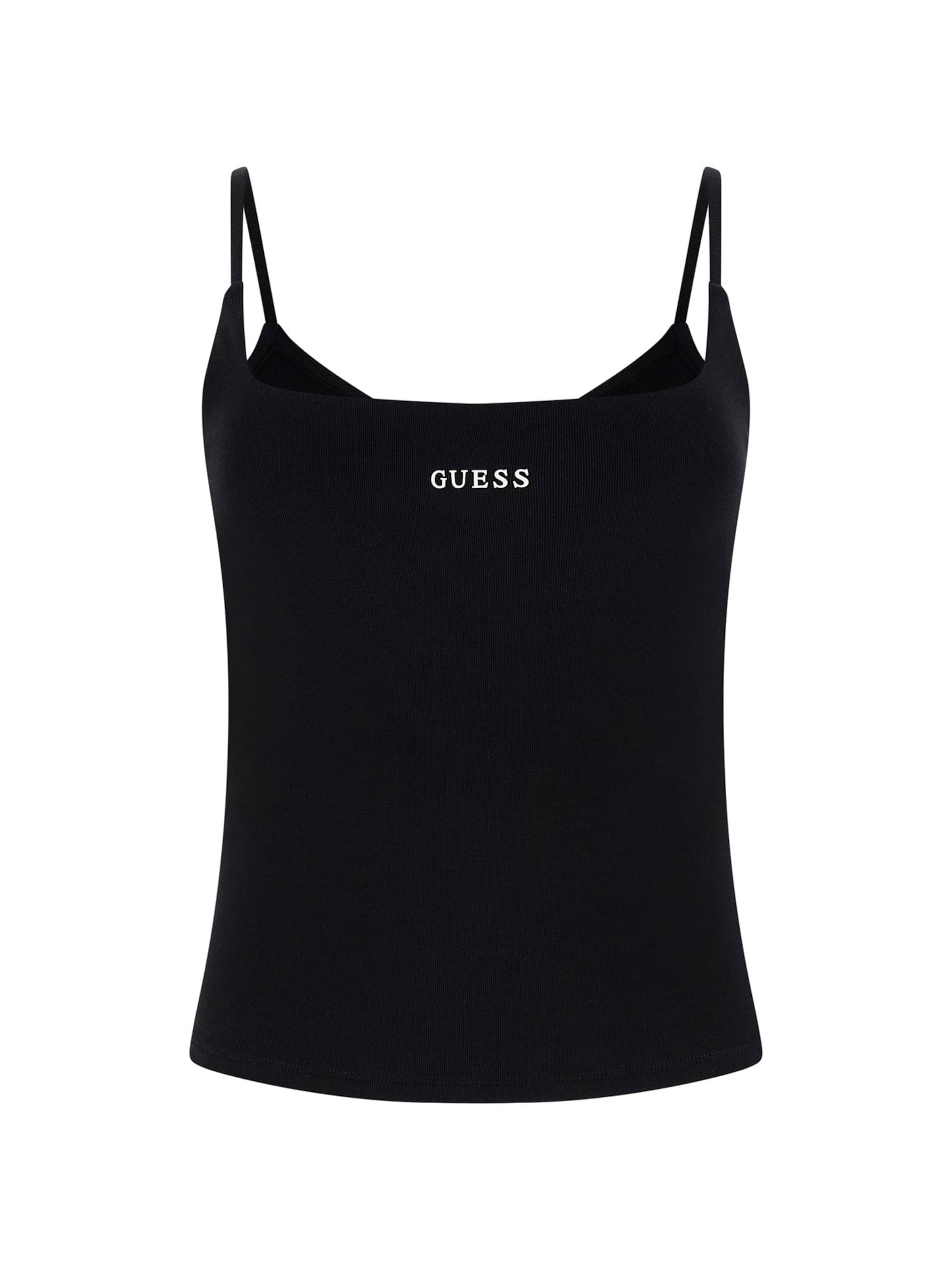 GUESS Top in Schwarz: Vorderseite