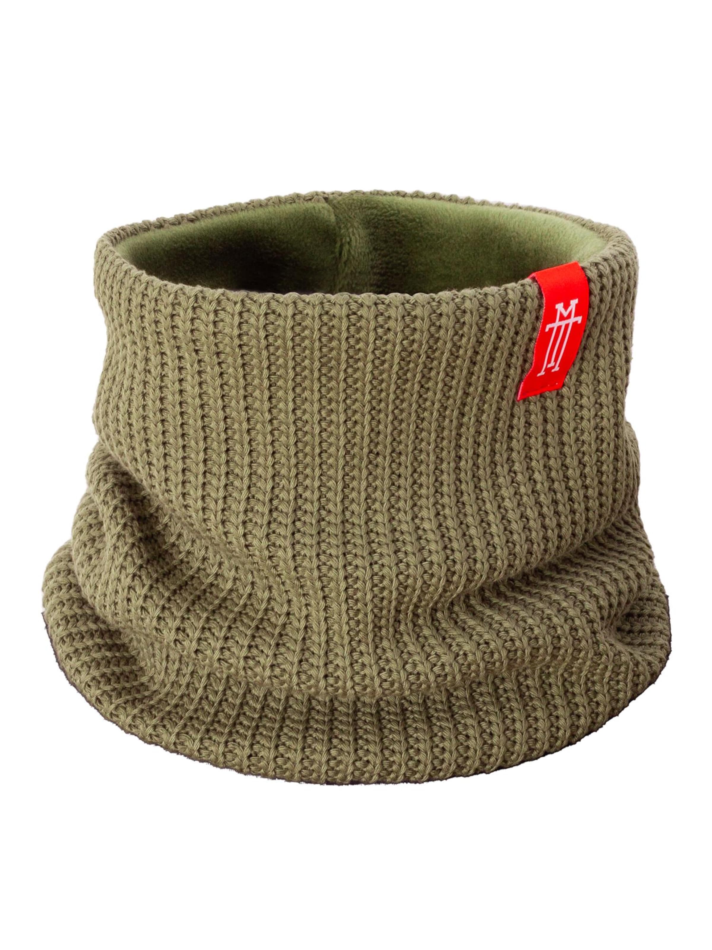 Manufaktur13 Tube Scarf 'Neckwarmer' in Green: front