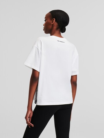 T-shirt Karl Lagerfeld en blanc