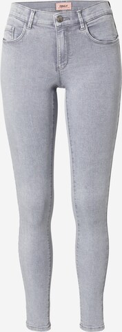 ONLY Skinny Jeans 'RAIN' in Grey: front