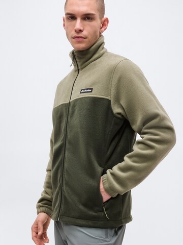 COLUMBIA Regularny krój Bluza polarowa funkcyjna 'Steens Mountain™ 2.0' w kolorze zielony