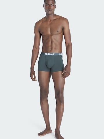 ADIDAS ORIGINALS Boxer shorts ' Comfort Flex Cotton 3 Stripes ' in Green