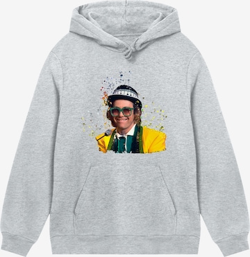 Sweat-shirt 'TV Times Elton John At The Piano 1977' F4NT4STIC en gris : devant